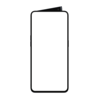 Shark-fin pop-up camera with a full-screen display transparent png