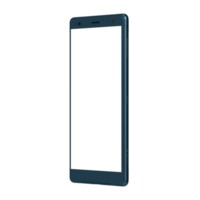 Clear view left smartphone transparent png