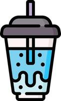 bubble tea illustration design vector
