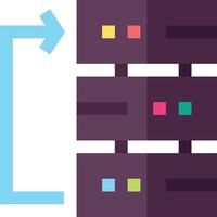 workflow illustration design vector