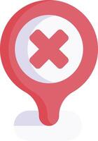 rejected illustration design vector