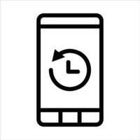 sync in flat design style vector