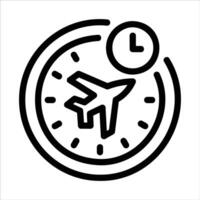 flight in flat design style vector