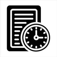 task in flat design style vector