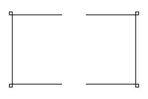 Border frame line illustration page on background. vector