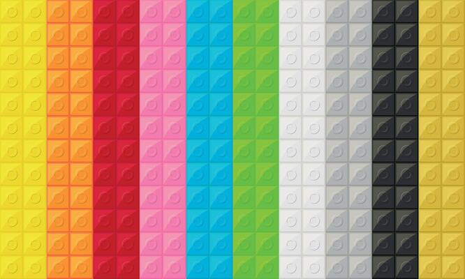 the color brick toy for kids
