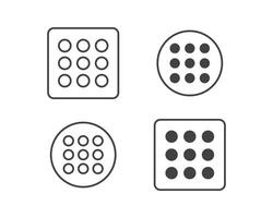 Hamburger menu icon, buttons for website, UI navigation, mobile app, presentation. design elements and user Interface icons. vector