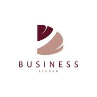 Minimal Initial D Letter Logo Modern And Luxury Geometric Design Icon Template Element vector