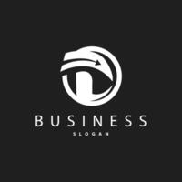 Minimal Initial D Letter Logo Modern And Luxury Geometric Design Icon Template Element vector