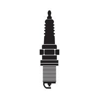 spark plug icon vector