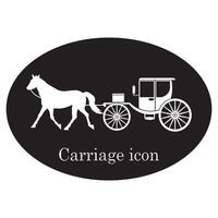 carriage icon design vector