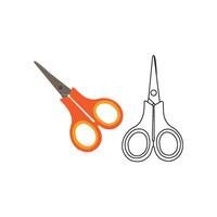 scissors icon design vector