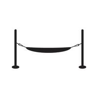 hammock icon design vector