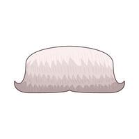 Illustration of mustache vector