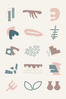 Minimal doodle frame element bundle vector