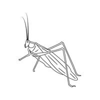 grasshopper icon design vector