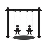 swing icon design vector