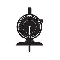 Dial indicator icon vector