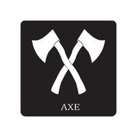 Axe icon design vector