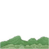 mountain background pixel art for dynamic digital projects and designs. vector