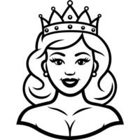 Cosmetic element outline for coloring pages. Cosmetics Easy Coloring Book vector