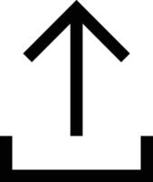 Upload icon symbol image vector