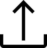 Upload icon symbol image vector