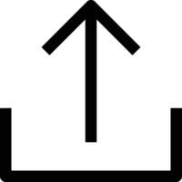Upload icon symbol image vector