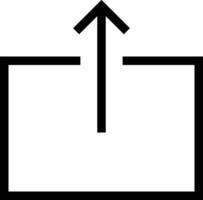 Upload icon symbol image vector