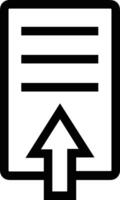 Upload icon symbol image vector