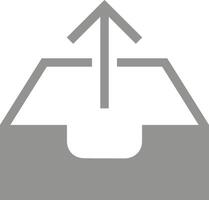 Upload icon symbol image vector