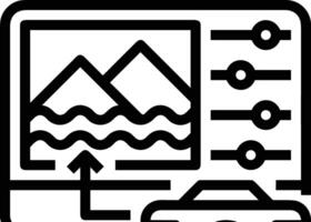 Upload icon symbol image vector