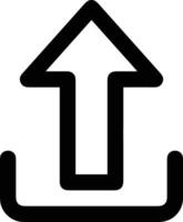 Upload icon symbol image vector