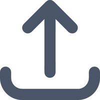 Upload icon symbol image vector