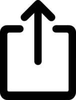 Upload icon symbol image vector