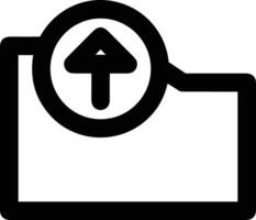 Upload icon symbol image vector