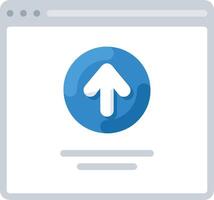 Upload icon symbol image vector