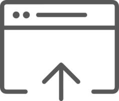 Upload icon symbol image vector