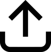 Upload icon symbol image vector