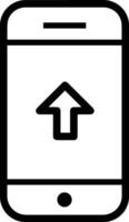 Upload icon symbol image vector