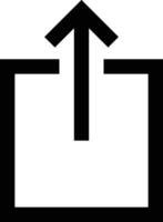 Upload icon symbol image vector