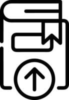 Upload icon symbol image vector