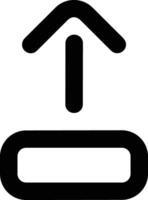 Upload icon symbol image vector