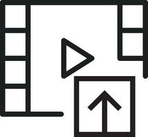 Upload icon symbol image vector