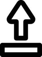 Upload icon symbol image vector