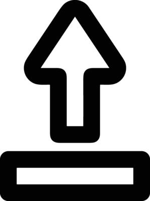 Upload icon symbol image