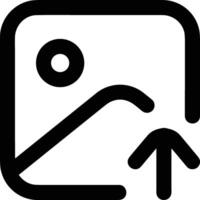 Upload icon symbol image vector
