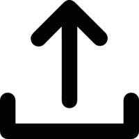 Upload icon symbol image vector
