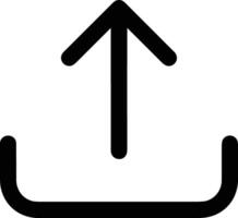 Upload icon symbol image vector