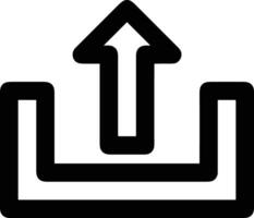 Upload icon symbol image vector